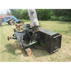 JD ? (Its been painted) 3PH 7'- 2 Stage Snowblower w Hyd Chute