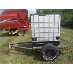 1000 Litre Poly Water Tank Trailer