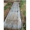 Image 1 : 21) Sheet Metal 12' Long, 16 Gal Sheets, 5 Colored Tin