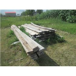 Lumber 13) Rough 2 x6  x 13', Bundle of 1 x6  x 8'