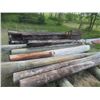 Image 3 : 33 Items-14) Railway Ties 8) Treated Posts 4) Blocks) 7) 6' Treated Fence Posts