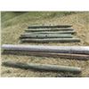 Image 4 : 33 Items-14) Railway Ties 8) Treated Posts 4) Blocks) 7) 6' Treated Fence Posts
