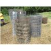 Image 3 : 5 Rolls of Page or Stucco Wire- 4 Partial Rolls , 1 Full Roll - 4' to 5' H