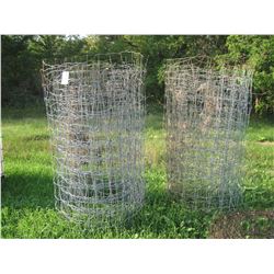 8 Partial Rolls Page Wire 6) 30" H 2) 6' H