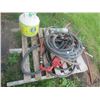 Image 1 : Fuel Hose, Barrel Pump, Nozzle, Propane Tank