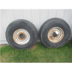 2 Tires & Rims 1000-16