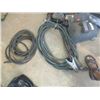 Image 2 : 2 Sets Welding Cable, Welding Mask, 2) Angle Grinders, Discs, Wire Brushes, & CO2 Regulator