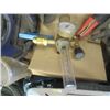 Image 4 : 2 Sets Welding Cable, Welding Mask, 2) Angle Grinders, Discs, Wire Brushes, & CO2 Regulator