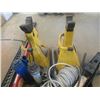Image 2 : Jack All , 2 Ton Chain Hoist, Stabilizer Jacks, & Hyd Jacks