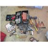 Image 1 : Screw Drivers, Punches, Tool Box, Tap & Die Set, FIles, Hammers, Allan Keys, & Hack Saw  Plus More!