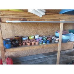 40 Plus Planters, Some Ceramic, Lots Are Pottery Planters, Only a Couple Are Plastic