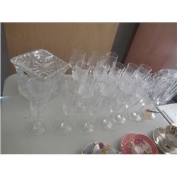 Various Crystal & Cut Glass