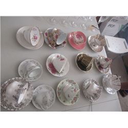 13 China C & S - Adderly, Royal Albert , Ansley & More