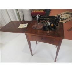 Singer Elec Cabinet Sewing Machine- Vintage