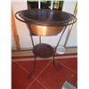 Image 1 : Copper Drink Cooler w Wrough Iron