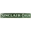 Image 1 : Sinclair Oils 8 Ft Porcelain Sign