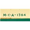Image 2 : Coca-Cola Fishtail Refreshing 6 Ft Tin Sign