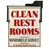 Image 2 : Sinclair Clean Restrooms Service Station Sign