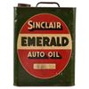 Image 1 : Sinclair Emerald 2 Gallon Auto Oil Can