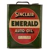 Image 2 : Sinclair Emerald 2 Gallon Auto Oil Can