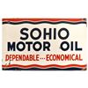 Image 1 : Sohio Motor Oil Porcelain Sign