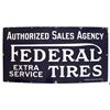 Image 1 : Federal Tires Dealer Porcelain Sign