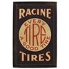 Image 1 : Racine Tires Litho Tin Sign