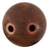 Image 2 : Wooden Bowling Ball in Leather Case with Shoes