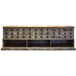Antique Apothecary Counter