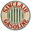 Image 1 : Sinclair Gasoline 36" Round Porcelain Sign