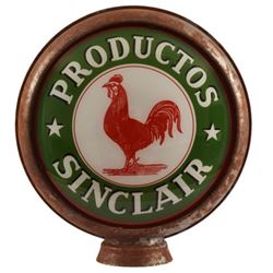 Sinclair Rooster Mexican Gas Globe