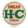 Image 2 : Sinclair H-C Gasoline Milk Glass Gas Pump Globe