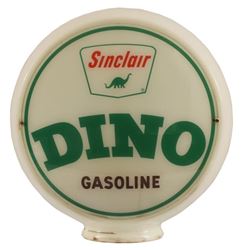 Sinclair Dino Gasoline Gas Pump Globe