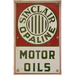 Sinclair Opaline Motor Oils Porcelain Sign