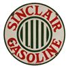 Image 2 : Sinclair Gasoline 24" Round Porcelain Sign