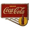Image 1 : Coca-Cola Sun Dot Flange Sign
