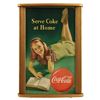 Image 1 : Coca-Cola "Serve Coke at Home" Cardboard Sign