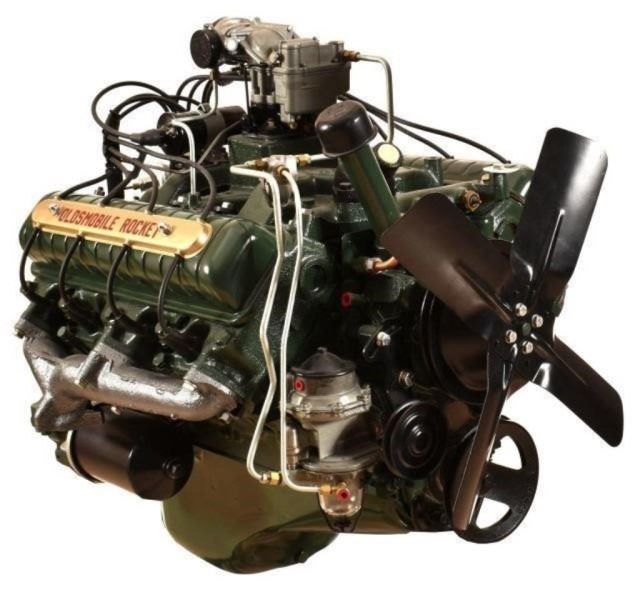 1949 Oldsmobile Rocket 88 Engine Fully Restored