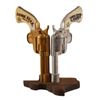 Image 1 : Lone Star Beer Gun Tap Handles Mounted on TX Wood