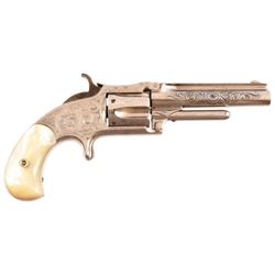 Engraved S&W No. 1 1/2 Revolver