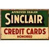 Image 2 : Sinclair Credit Card Porcelain Sign