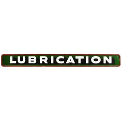 Sinclair Lubrication 7 Ft Porcelain Garage Sign