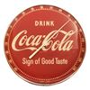 Image 1 : Coca-Cola "Sign of Good Taste" Round Thermometer