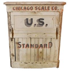 Chicago U.S. Standard Wooden Decal Box