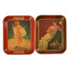 Image 1 : Coca-Cola Tin Serving Trays (2)