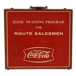 Coca-Cola Training Program Salesman Briefcase
