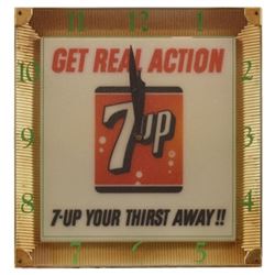 7-Up Light-Up Clock