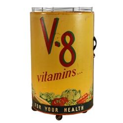 V8 Advertising Store Display