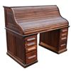 Image 4 : Oak Roll Top Desk