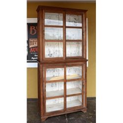 Two Piece Store Display Cupboard